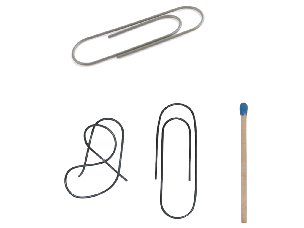 Nitinol paperclip, L 50 x B 10 mm