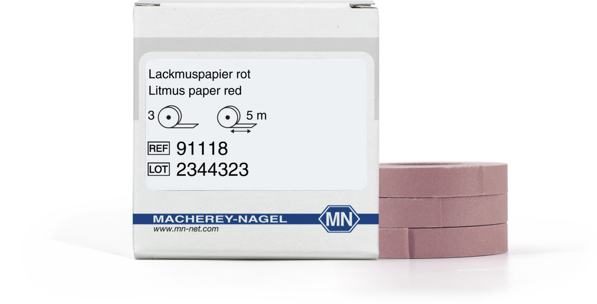 Rood lakmoespapier pH 5.0-8.0 (navulling)