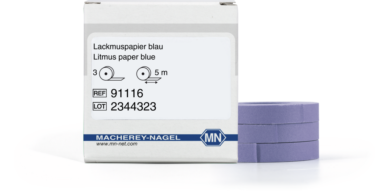 Blauw lakmoespapier pH 5.0-8.0 (navulling)