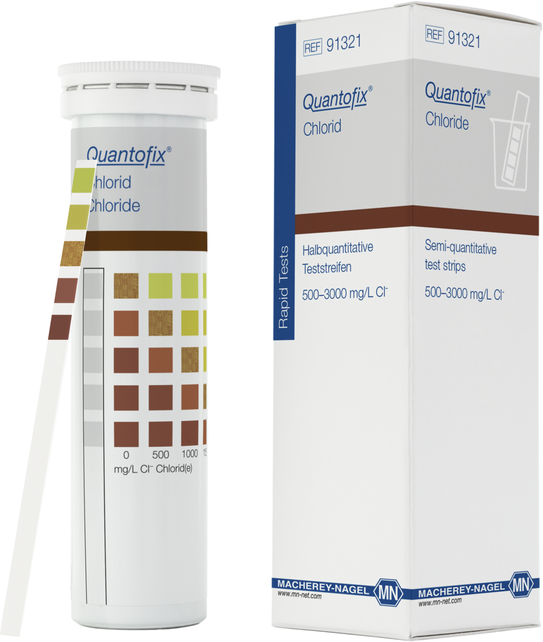 Chloride teststrips, Quantofix®, 0-3000