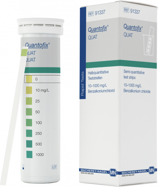 QUANTOFIX QUAT Ammoniumverbindingen teststrips