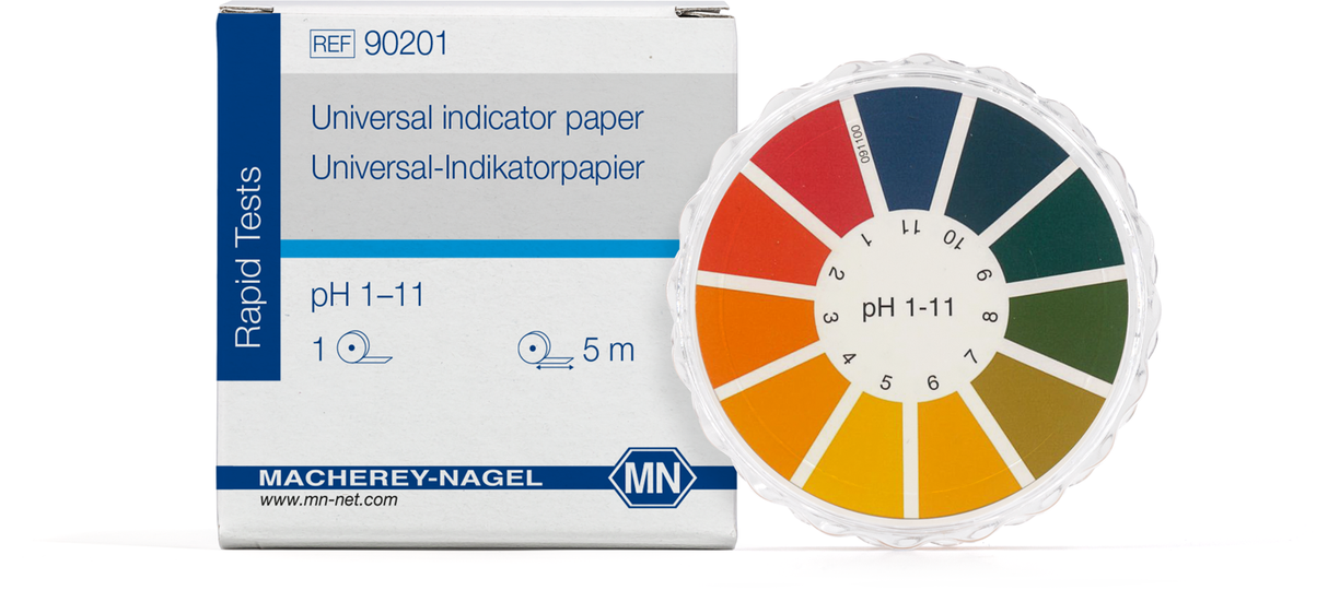 Universeel indicatorpapier pH 1-11