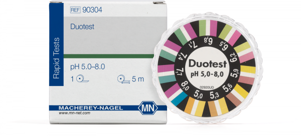 pH indicatorpapier Duotest pH 5,0-8,0