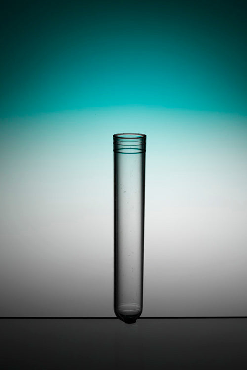 Buis PS 13x75mm + lamellenstop, steriel