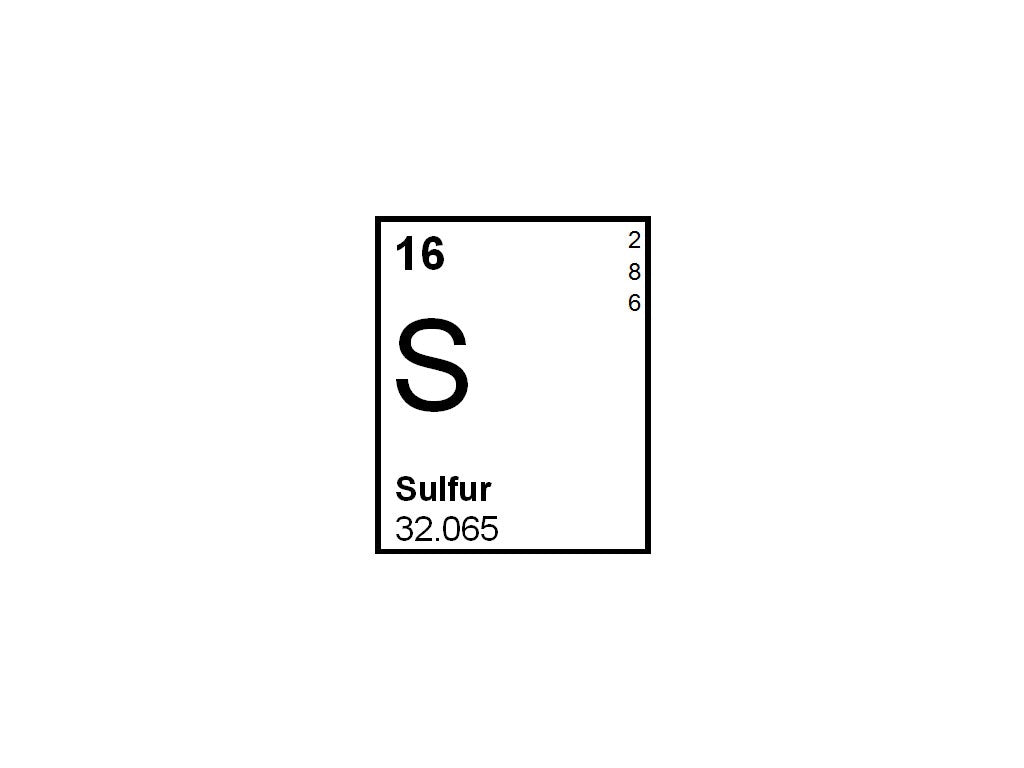 Zwavel, poeder, zuiver