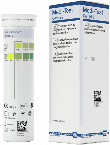 Medi-Test Combi 2 urine teststrips