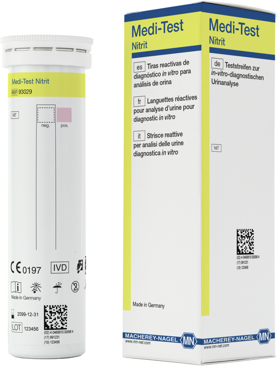 Medi-Test Nitrite urine teststrips