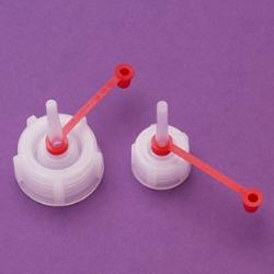 Druppeltuit HDPE, schroefmond, GL18