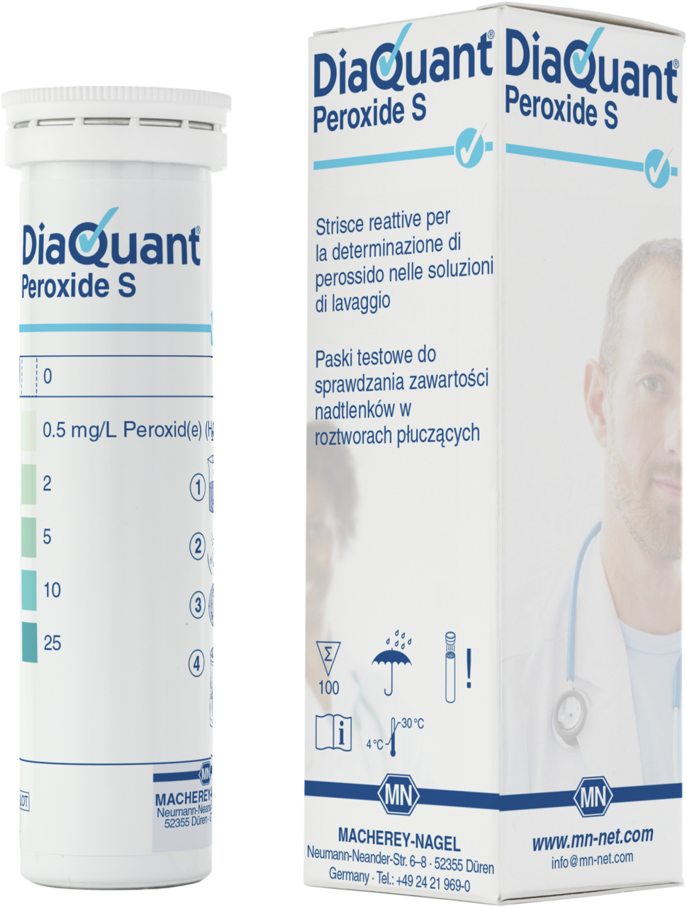 DiaQuant Peroxide S teststrips