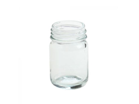 Wijdhalsfles helder glas 50 ml, DIN40 - Antonides -