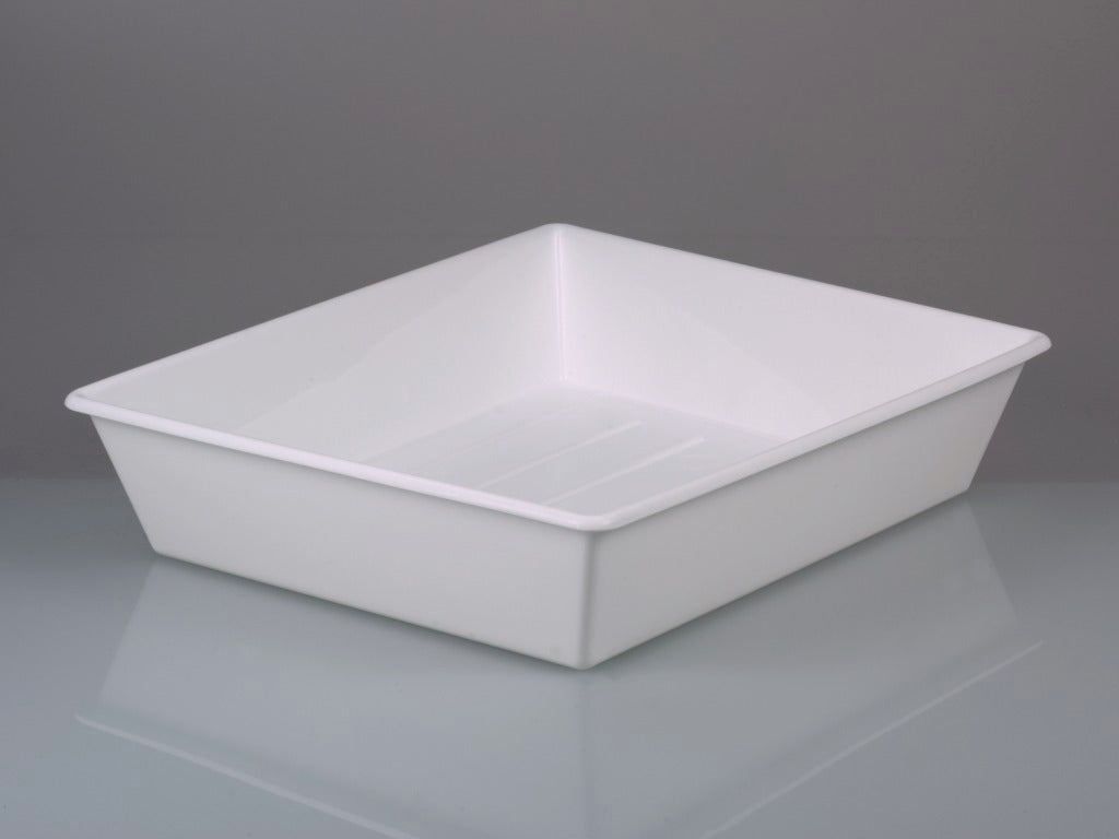 Labtray, PP wit, in. LxW 400x500mm, 21l