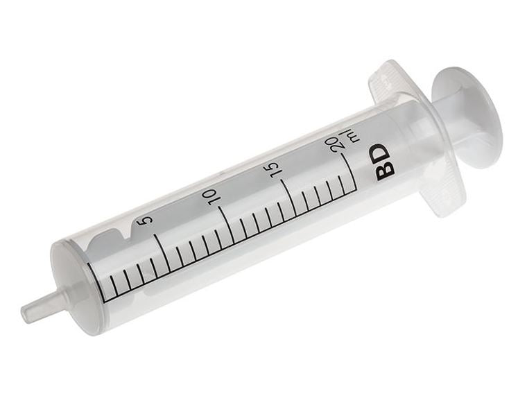 Spuiten BD 20 ml, 2-delig, steriel