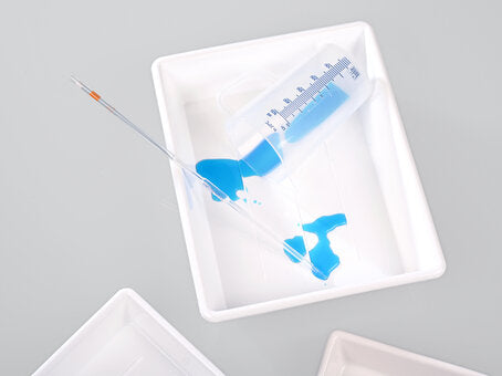 Labtray, PP wit, lengte x breedte 515x415mm, 15 liter