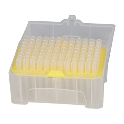 Pipetpunten 1-200 µl, DNase and Rnase-vrij, Economy, Geel, Polypropylene, Niet-steriel