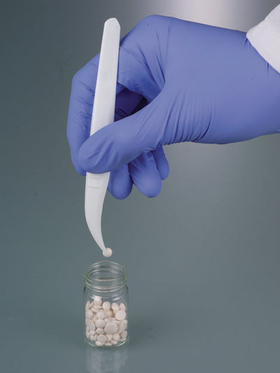 Wegwerpincetten, PS, 130 mm, fijn, gebogen