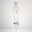 Scheitrechter, borosilicaatglas 3.3, 500 ml, conisch, PTFE-plug