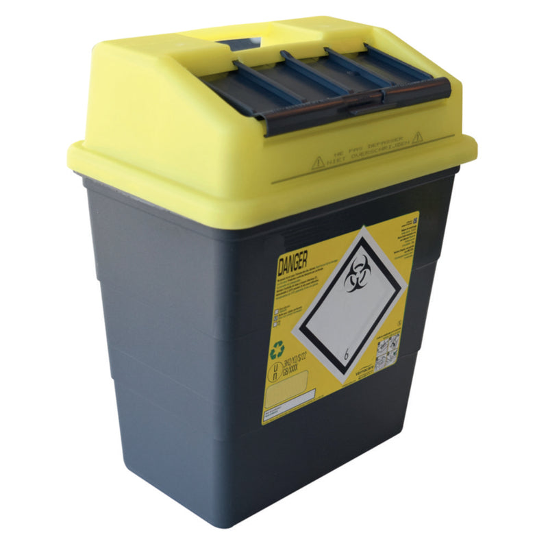 Naaldencontainer 13l, Sharpsafe label FR/NL
