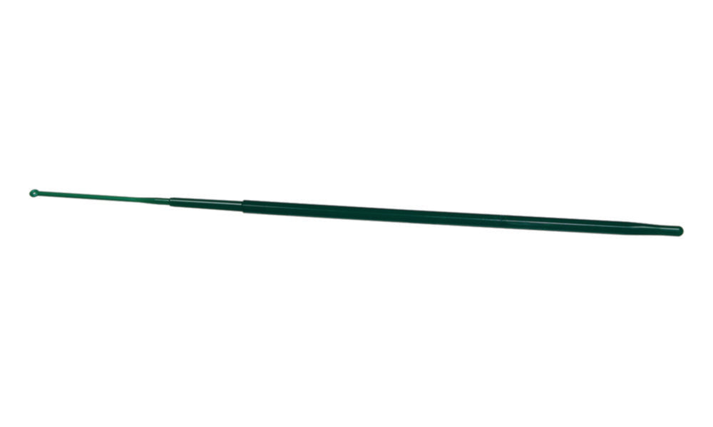 LLG-inoculatielussen, hard, 1 µl, PS, 195 mm donkergroen, 50 zakjes van 20 stuks, steriel