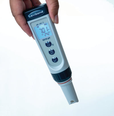 SD10 pH-zaktester pH 0 - 14, T