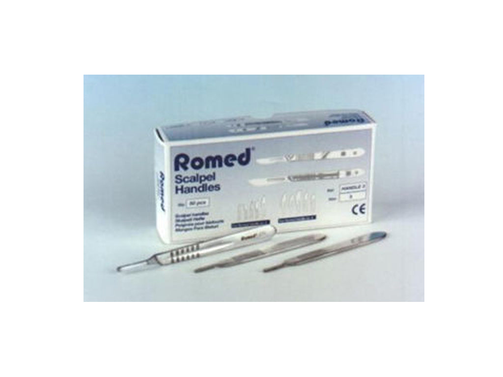 Scalpelhouder nr. 4, rvs