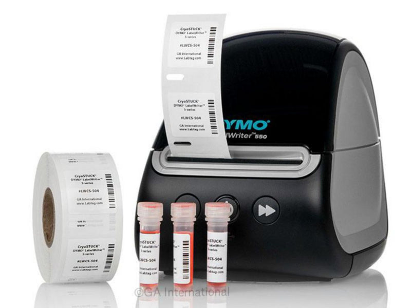 Productfoto van CryoSTUCK® labels for frozen surfaces 1" x 1" / 25.4mm x 25.4mm roll with 750 labels