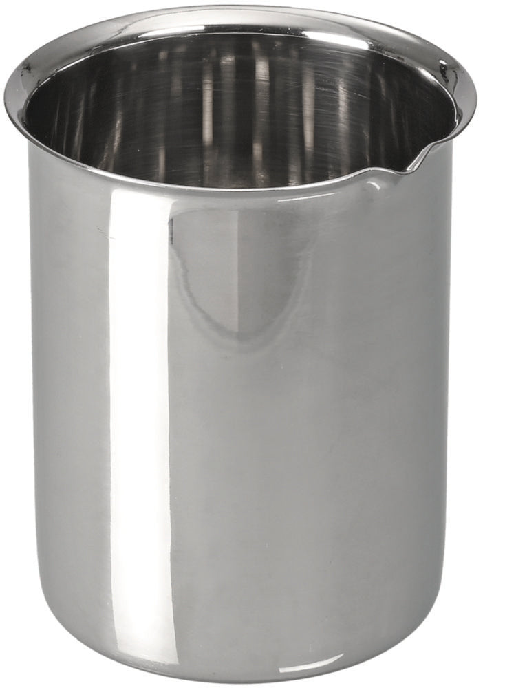 Laboratoriumbeker 500 ml roestvrij staal, AISI 304