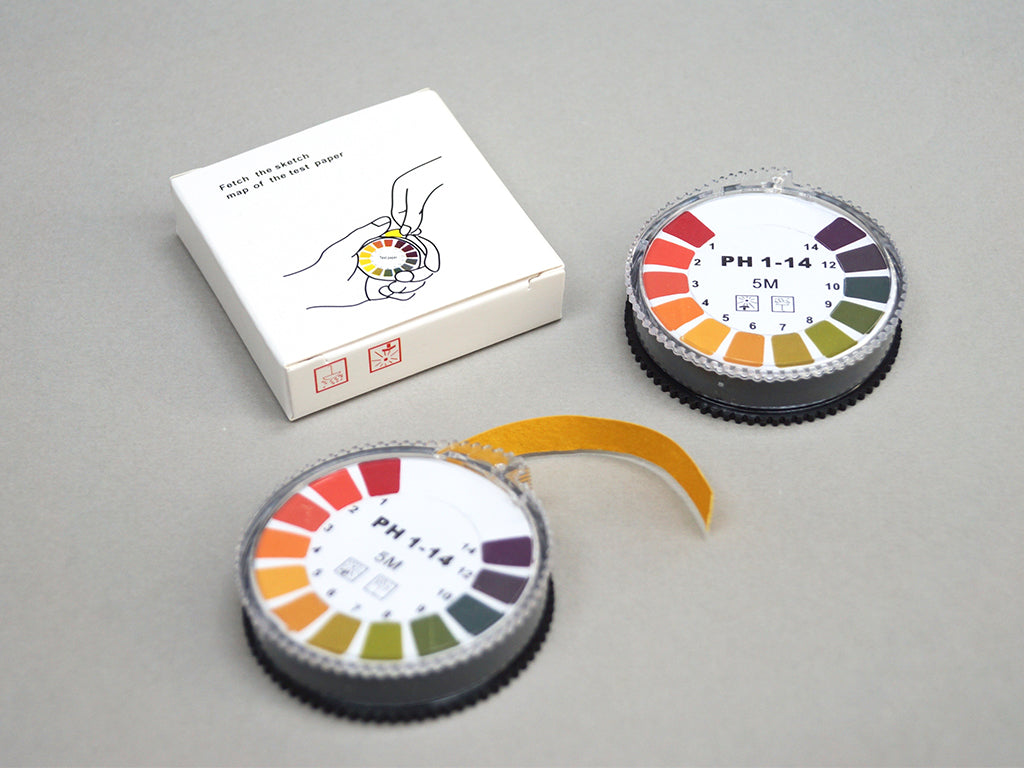 pH-indicatorpapier, rol, pH 0,5 - 5,0