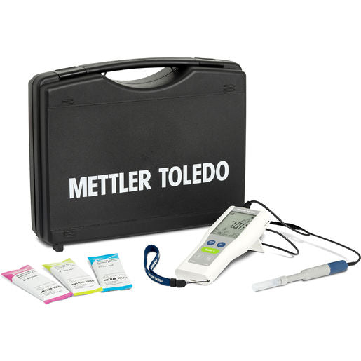 pH meter FiveGo™ F2-Food kit incl. LE427 IP67 electrode + carrying case