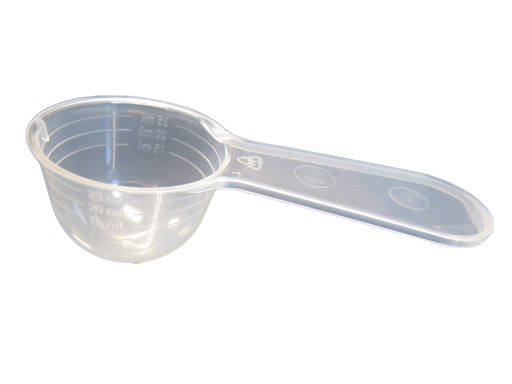 Maatlepel PP 30 ml, lengte 113 mm