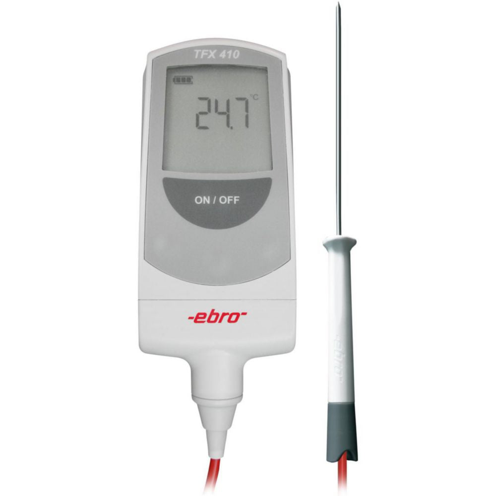 Thermometer TFX 410 flexibele kabel,niet afkoppelbare Pt1000