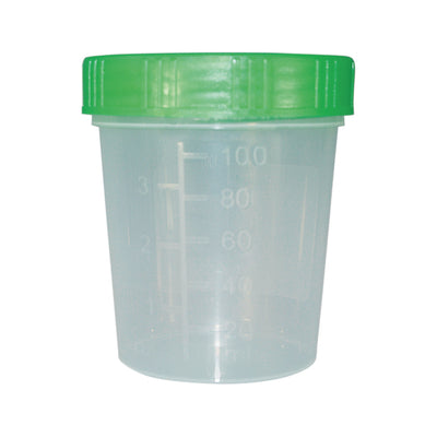 Pot PP 125 ml, zonder schroefdop