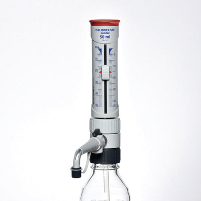 Dispenser Calibrex solutae 530, 5 - 50 ml PFA-gecoate zui