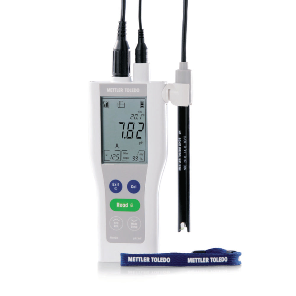 FiveGo F2-Field-Kit incl. LE438 IP67 3-in-1 kunststofelektrode en draagtas