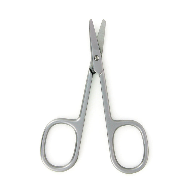 Productfoto van Schaar, Medisch, 90 mm, Inox, gebogen-sterk, ronde punten