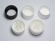 Schroefgarantiedop, PP, wit/geel, DIN 28
