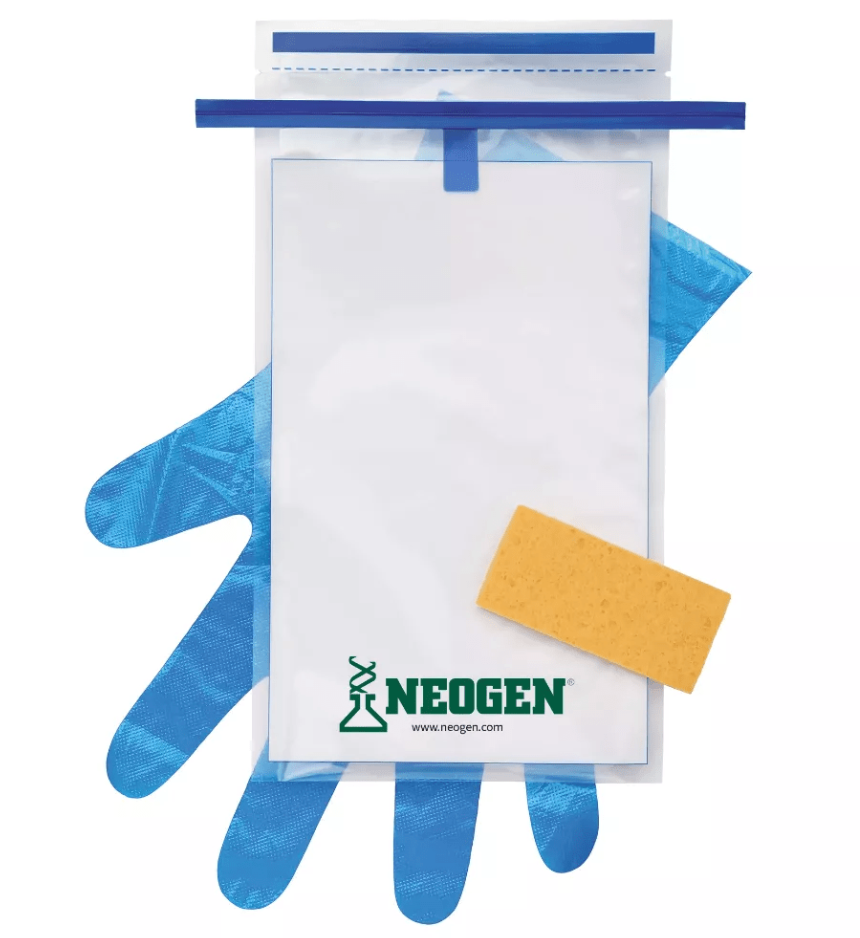 Hydra-Sponge met Neutraliserende Buffer (10 mL) + Handschoenen