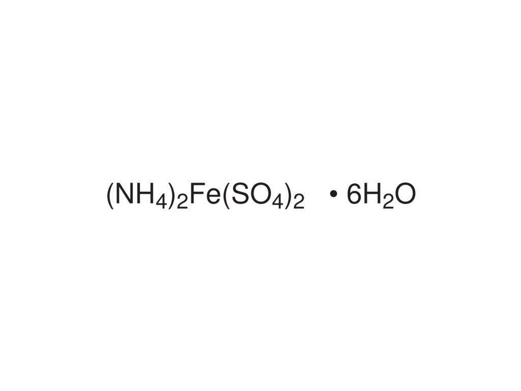 Ammoniumijzer(II)sulfaat hexahydraat, ch.z