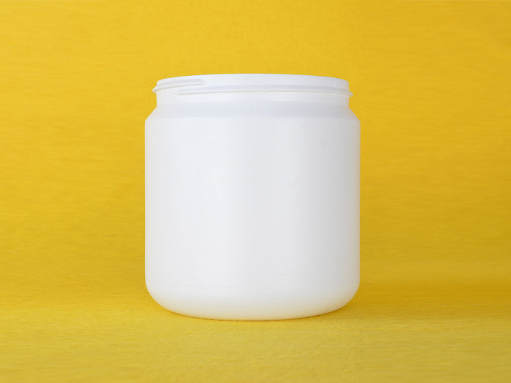 Pot 1000 ml, HDPE naturel, rond