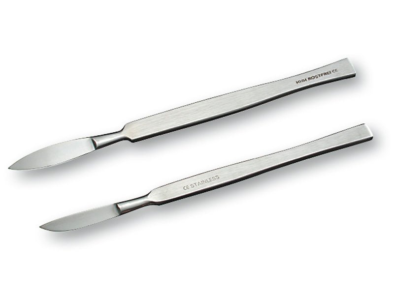 Pincet 145 mm, spits, met geleidestift