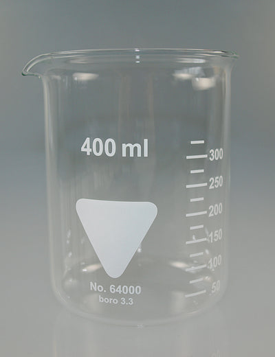 Bekerglas laag‑model borosilicaat 3.3 (5–5000 mL)