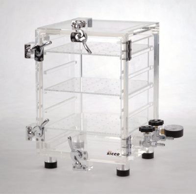 Vacuümexsiccator 2 type 1000 ACRYL, i260x250x360 mm