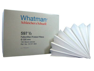 Vouwfilter, kwalitatief, type 597 1/2