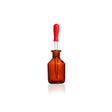 Pipetflesje bruin glas, 50 ml