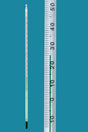 Univ. thermometer -10 - +110°C  groen gevuld, lengte 300 mm