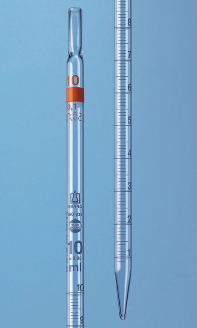 Meetpipet 10:0,1 ml, AR-glas®, klasse AS, type 2