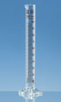 Maatcilinder, kl. B, inh. 100 ml, verd. 1,0 ml, hoog