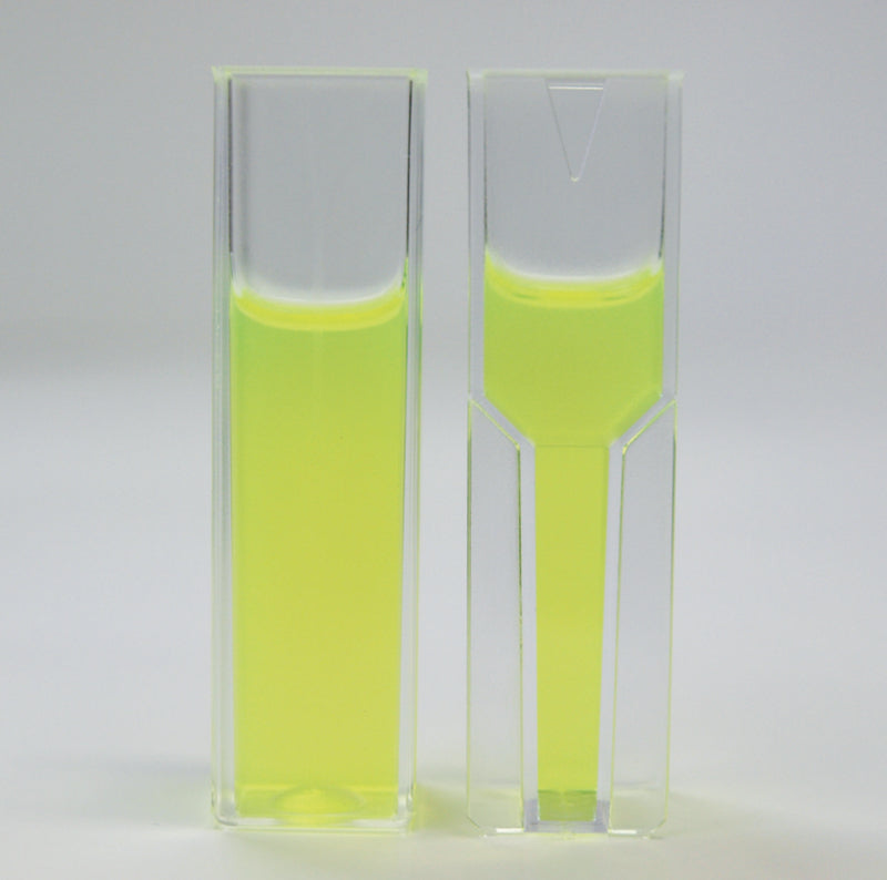 Kuvet, weglengte 10mm, PS, UV 340-900 nm,  4 ml, Macro