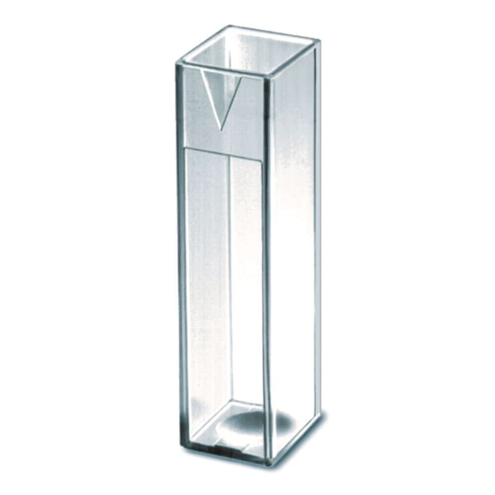 Cuvet UV, makro, 2,5 ml - 4,5 ml 10mm lichtweg