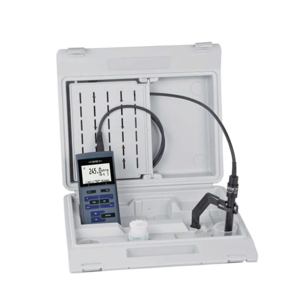 Geleidbaarheidsmeter ProfiLine Cond 3310, set 1, met meetcel TetraCon 325, draagbaar