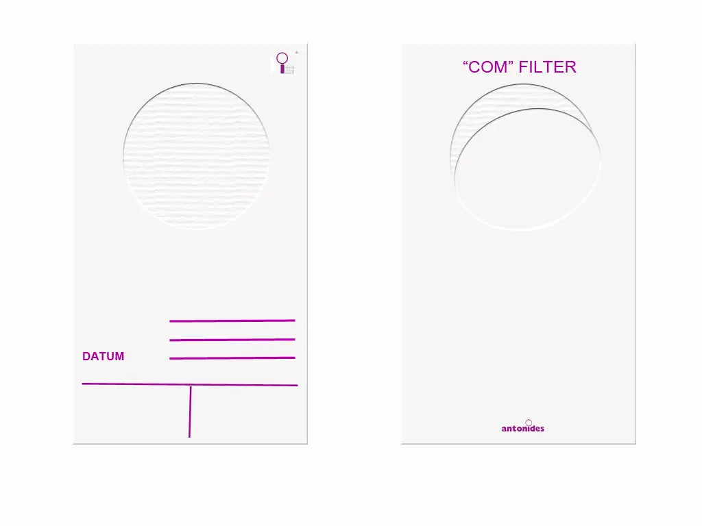 Melkvuilbepalingsfilters "COM"